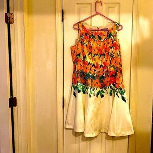 Danny and  Nicole Dress Colorful